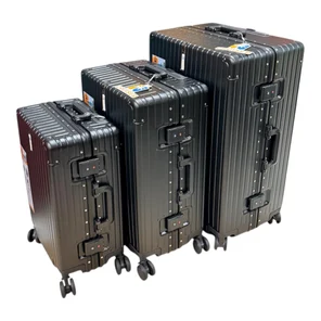 Комплект из трех чемоданов РС + Алюминий S, M , L