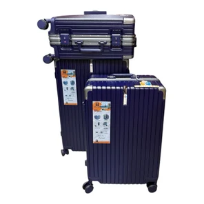 Комплект из трёх чемоданов РС+Алюминия (L,M,S)